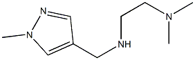 [2-(dimethylamino)ethyl][(1-methyl-1H-pyrazol-4-yl)methyl]amine Struktur