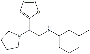 [2-(furan-2-yl)-2-(pyrrolidin-1-yl)ethyl](heptan-4-yl)amine