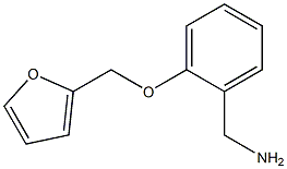 [2-(furan-2-ylmethoxy)phenyl]methanamine 化学構造式