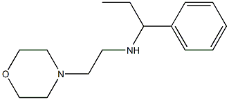 [2-(morpholin-4-yl)ethyl](1-phenylpropyl)amine Structure