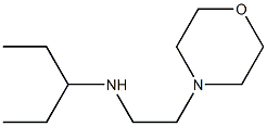 [2-(morpholin-4-yl)ethyl](pentan-3-yl)amine Structure