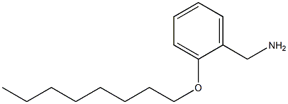 [2-(octyloxy)phenyl]methanamine Structure