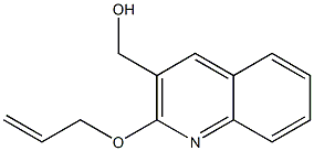 [2-(prop-2-en-1-yloxy)quinolin-3-yl]methanol 结构式