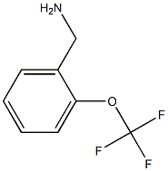 [2-(trifluoromethoxy)phenyl]methanamine,,结构式