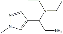 [2-amino-1-(1-methyl-1H-pyrazol-4-yl)ethyl]diethylamine 结构式
