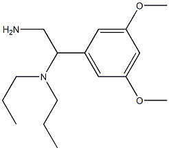 [2-amino-1-(3,5-dimethoxyphenyl)ethyl]dipropylamine|