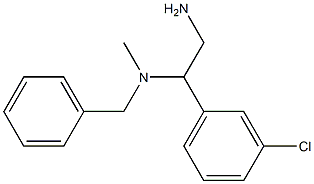 [2-amino-1-(3-chlorophenyl)ethyl](benzyl)methylamine