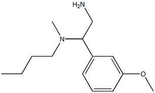 [2-amino-1-(3-methoxyphenyl)ethyl](butyl)methylamine