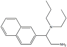 [2-amino-1-(naphthalen-2-yl)ethyl]dipropylamine Structure