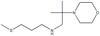 [2-methyl-2-(morpholin-4-yl)propyl][3-(methylsulfanyl)propyl]amine Struktur