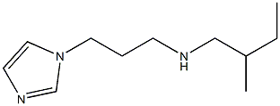 [3-(1H-imidazol-1-yl)propyl](2-methylbutyl)amine,,结构式