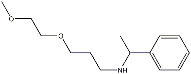 [3-(2-methoxyethoxy)propyl](1-phenylethyl)amine Structure