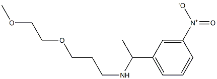  [3-(2-methoxyethoxy)propyl][1-(3-nitrophenyl)ethyl]amine