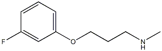 [3-(3-fluorophenoxy)propyl](methyl)amine Structure