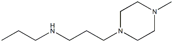 [3-(4-methylpiperazin-1-yl)propyl](propyl)amine Structure