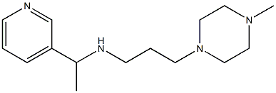 [3-(4-methylpiperazin-1-yl)propyl][1-(pyridin-3-yl)ethyl]amine