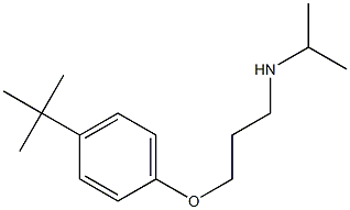 [3-(4-tert-butylphenoxy)propyl](propan-2-yl)amine Structure