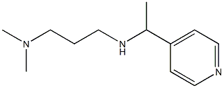 [3-(dimethylamino)propyl][1-(pyridin-4-yl)ethyl]amine 化学構造式