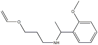 [3-(ethenyloxy)propyl][1-(2-methoxyphenyl)ethyl]amine