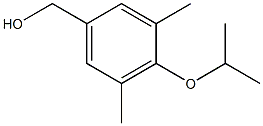 [3,5-dimethyl-4-(propan-2-yloxy)phenyl]methanol Structure