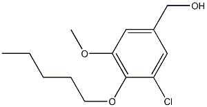  [3-chloro-5-methoxy-4-(pentyloxy)phenyl]methanol