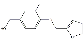 [3-fluoro-4-(furan-2-ylmethoxy)phenyl]methanol