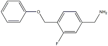 [3-fluoro-4-(phenoxymethyl)phenyl]methanamine