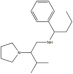 [3-methyl-2-(pyrrolidin-1-yl)butyl](1-phenylbutyl)amine