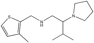 [3-methyl-2-(pyrrolidin-1-yl)butyl][(3-methylthiophen-2-yl)methyl]amine