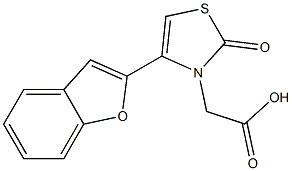 [4-(1-benzofuran-2-yl)-2-oxo-1,3-thiazol-3(2H)-yl]acetic acid|