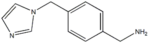 [4-(1H-imidazol-1-ylmethyl)phenyl]methanamine Struktur