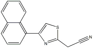 [4-(1-naphthyl)-1,3-thiazol-2-yl]acetonitrile