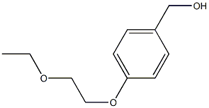 [4-(2-ethoxyethoxy)phenyl]methanol Structure