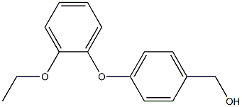 [4-(2-ethoxyphenoxy)phenyl]methanol 化学構造式