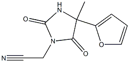 [4-(2-furyl)-4-methyl-2,5-dioxoimidazolidin-1-yl]acetonitrile