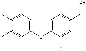  [4-(3,4-dimethylphenoxy)-3-fluorophenyl]methanol