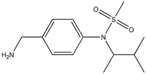 [4-(aminomethyl)phenyl]-N-(3-methylbutan-2-yl)methanesulfonamide