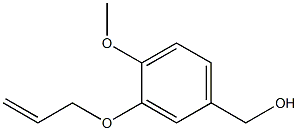 [4-methoxy-3-(prop-2-en-1-yloxy)phenyl]methanol Structure