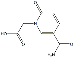 [5-(aminocarbonyl)-2-oxopyridin-1(2H)-yl]acetic acid Structure