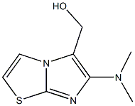 [6-(dimethylamino)imidazo[2,1-b][1,3]thiazol-5-yl]methanol Structure