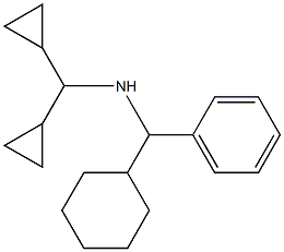 [cyclohexyl(phenyl)methyl](dicyclopropylmethyl)amine