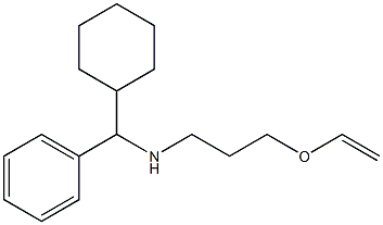 [cyclohexyl(phenyl)methyl][3-(ethenyloxy)propyl]amine