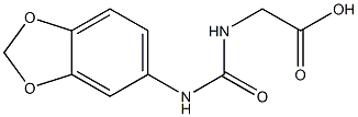 {[(1,3-benzodioxol-5-ylamino)carbonyl]amino}acetic acid