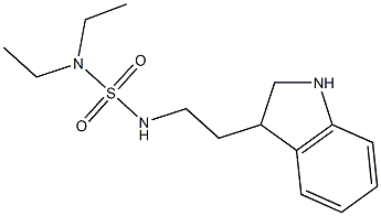  {[2-(2,3-dihydro-1H-indol-3-yl)ethyl]sulfamoyl}diethylamine