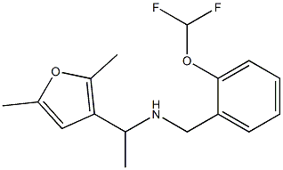  {[2-(difluoromethoxy)phenyl]methyl}[1-(2,5-dimethylfuran-3-yl)ethyl]amine