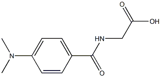 {[4-(dimethylamino)benzoyl]amino}acetic acid