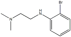 {2-[(2-bromophenyl)amino]ethyl}dimethylamine Structure