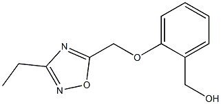 {2-[(3-ethyl-1,2,4-oxadiazol-5-yl)methoxy]phenyl}methanol Structure