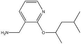 {2-[(4-methylpentan-2-yl)oxy]pyridin-3-yl}methanamine Structure