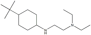 {2-[(4-tert-butylcyclohexyl)amino]ethyl}diethylamine,,结构式